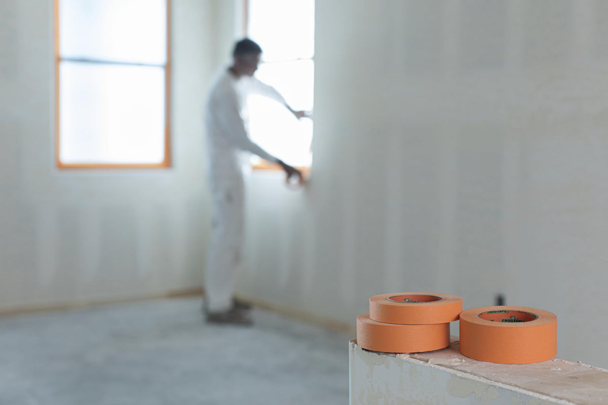 FrogTape ProGrade Orange three-roll pack for larger projects
