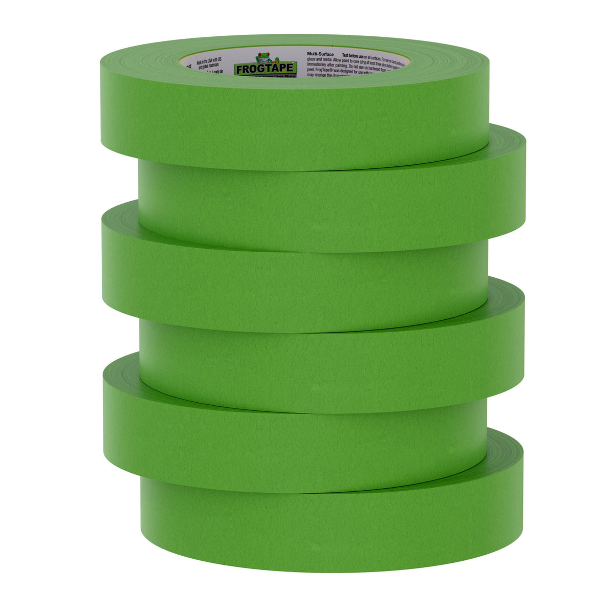 FrogTape removes cleanly indoors within 21 days.