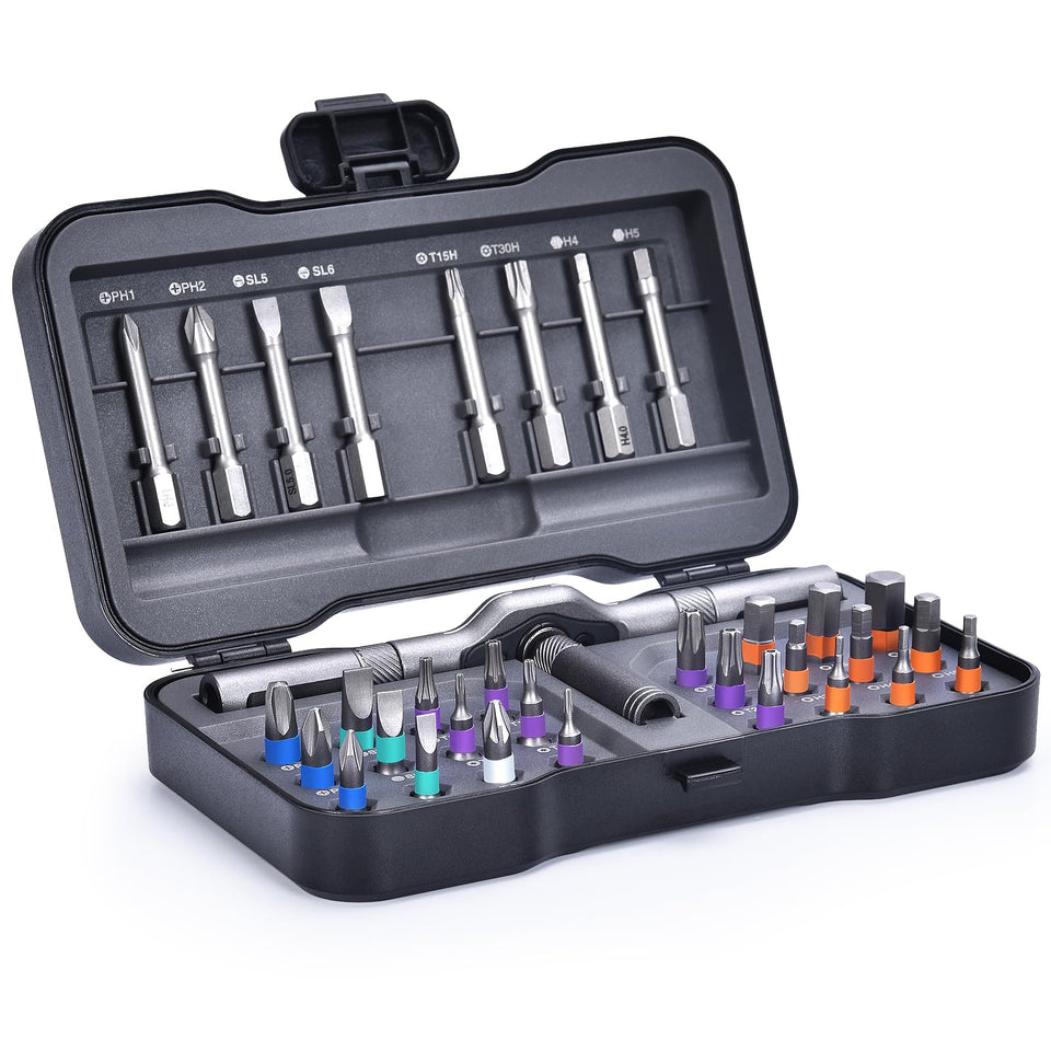 Fronnor 34-in-1 with ratcheting handle improves fastening speed.
