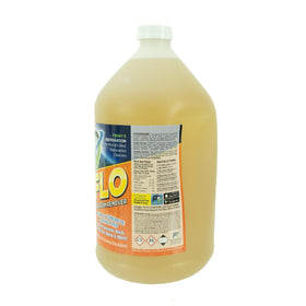 Front 9 Restoration F9 spray on concrete to tackle hard water stains.