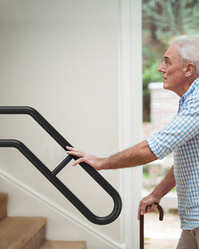 Frossvt 45-degree angled design for secure grip on stairs