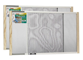 Frost King 2AWS1845 WB Marvin screen showing adjustable 18 inch high fit for windows