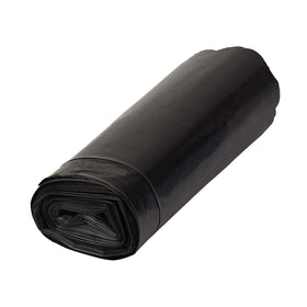 Frost King 350B black sheeting used as outdoor tarp cover to protect materials.