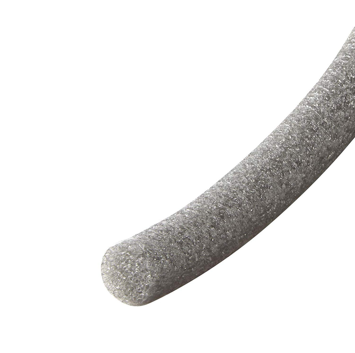 Frost King Caulk Saver grey foam material resists moisture during sealing.