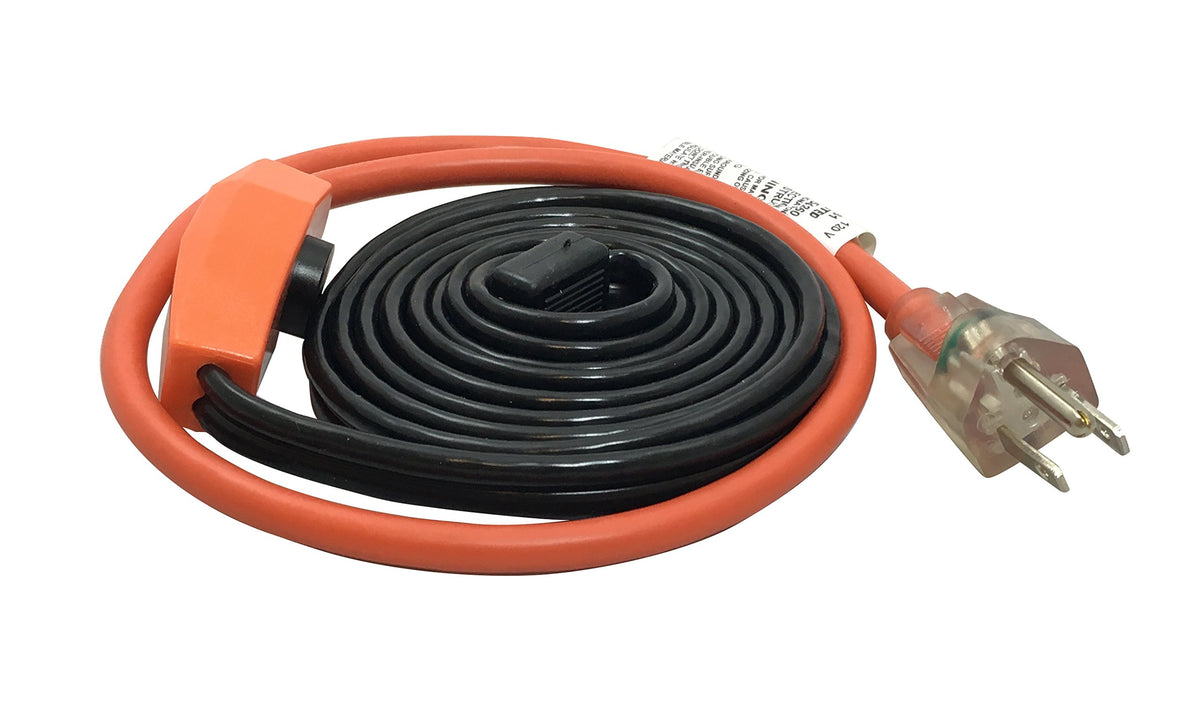 Frost King HC6A 6ft heat cable ready to protect pipes from freezing.