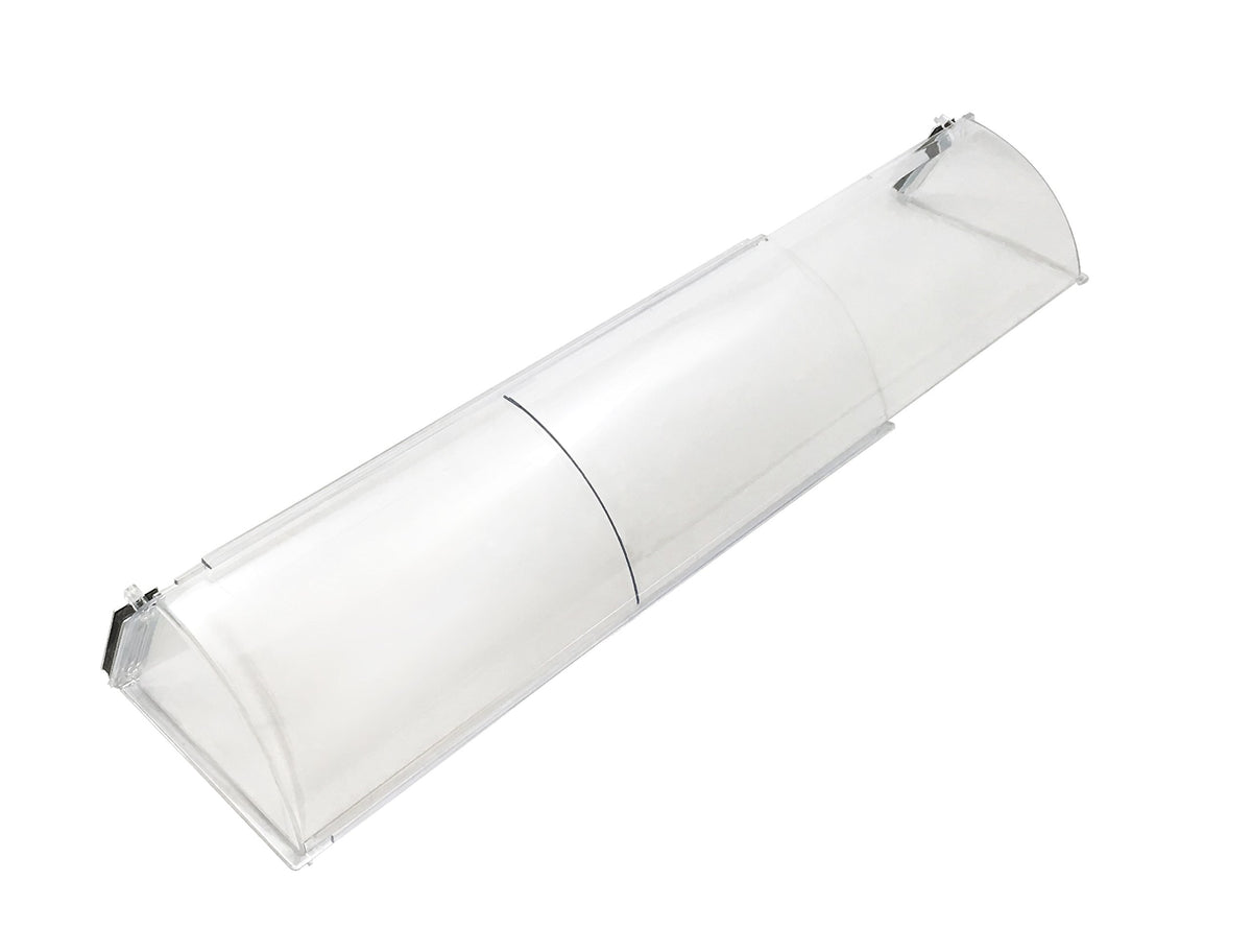 Frost King HD11 baseboard air deflector magnetically attached to a metal register for targeted airflow.