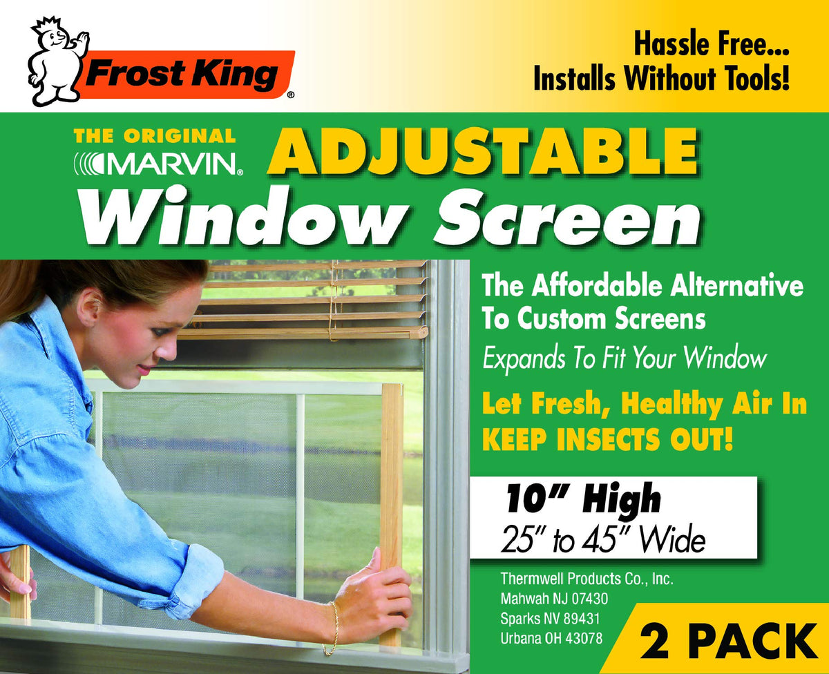 Frost King Marvin wood ends provide durable finish and classic look.
