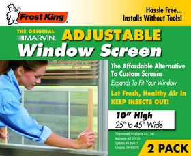 Frost King Marvin wood ends provide durable finish and classic look.
