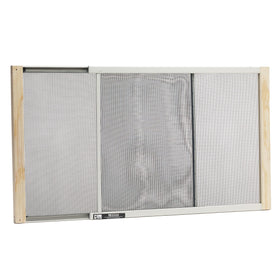 Frost King WB Marvin adjustable window screen with smooth 18 inch height for airflow