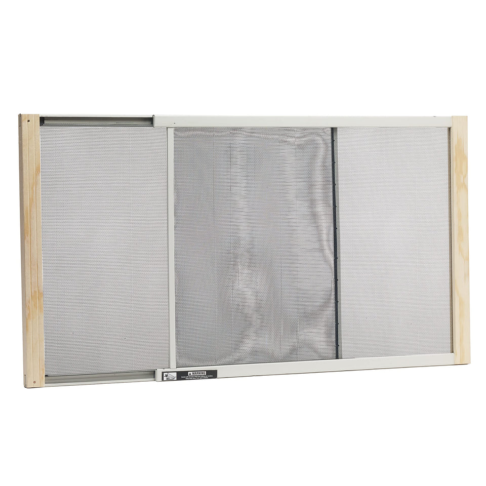 Frost King WB Marvin adjustable window screen with smooth 18 inch height for airflow