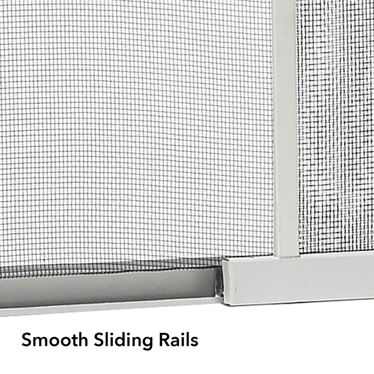 Frost King WB Marvin screen highlights zinc nails for secure, tool-free installation