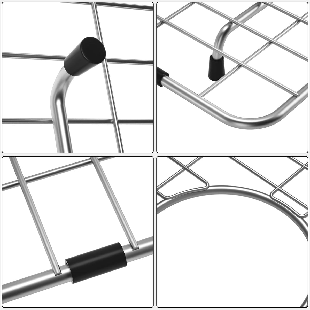 Frsmvati measuring guide helps you size the grid inside the sink accurately