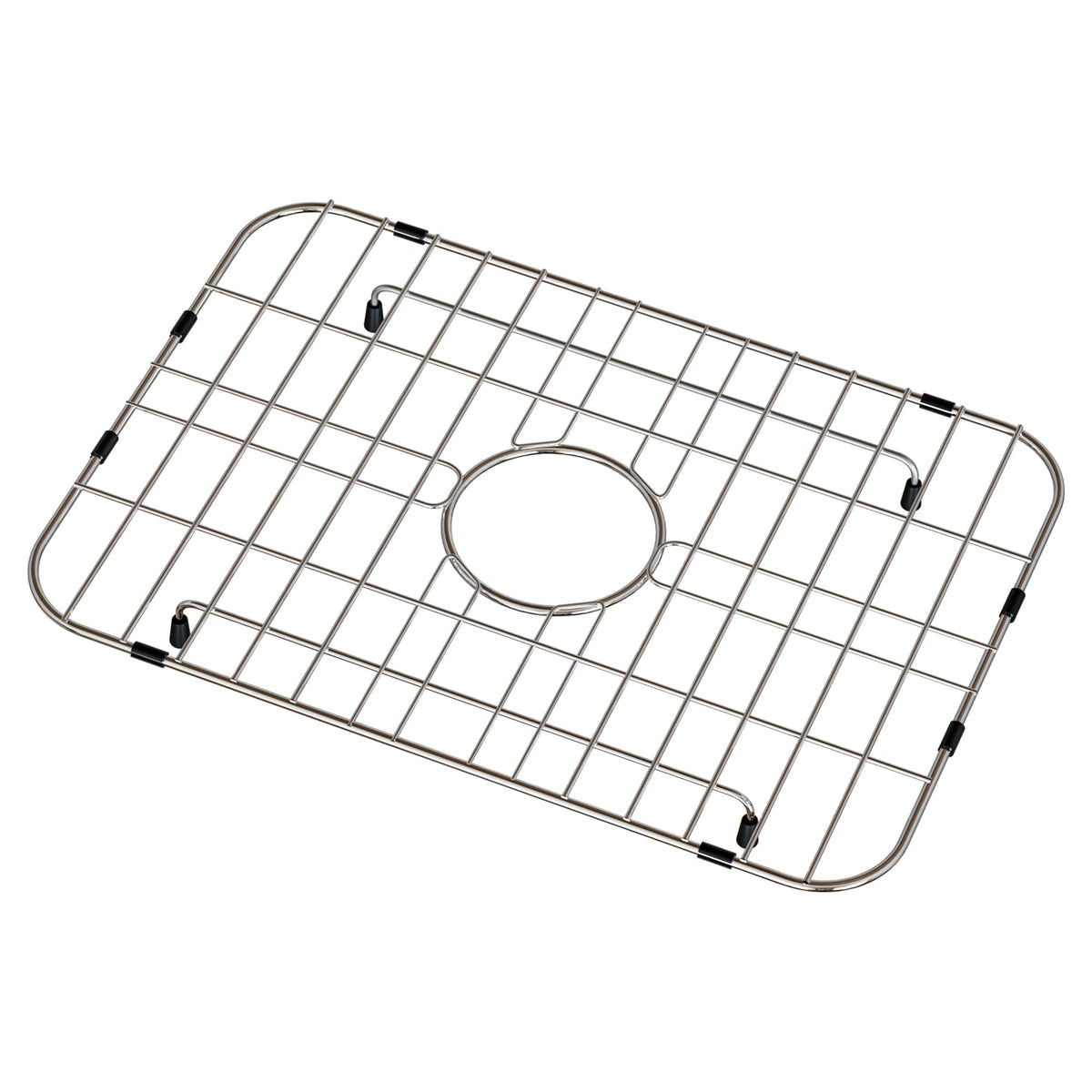 Frsmvati sink grid 18x12 with centered drain protects sink bottom and improves drainage.