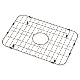 Frsmvati sink grid 18x12 with centered drain protects sink bottom and improves drainage.