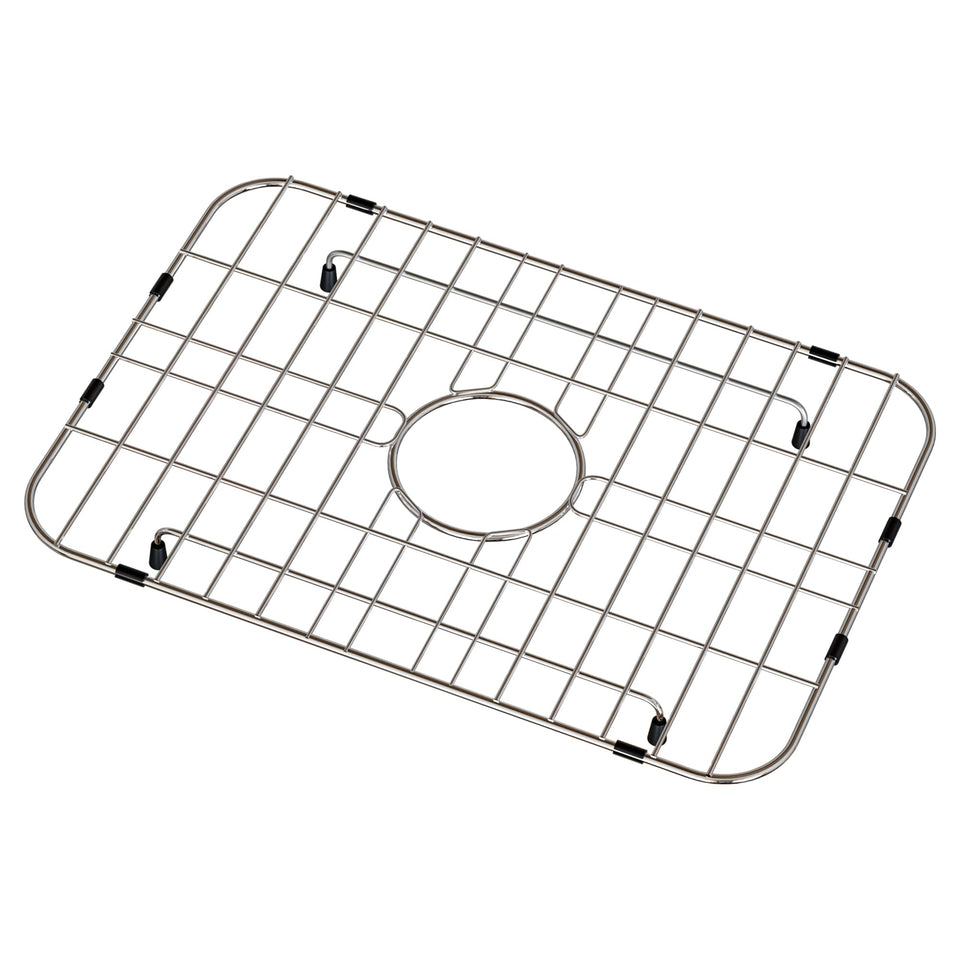 Frsmvati sink grid 18x12 with centered drain protects sink bottom and improves drainage.