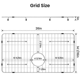 Frsmvati bottom grid doubles as a drying rack for glassware and dishes
