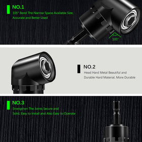 Fruholt magnetic locking head keeps bits secure during fast screw drives