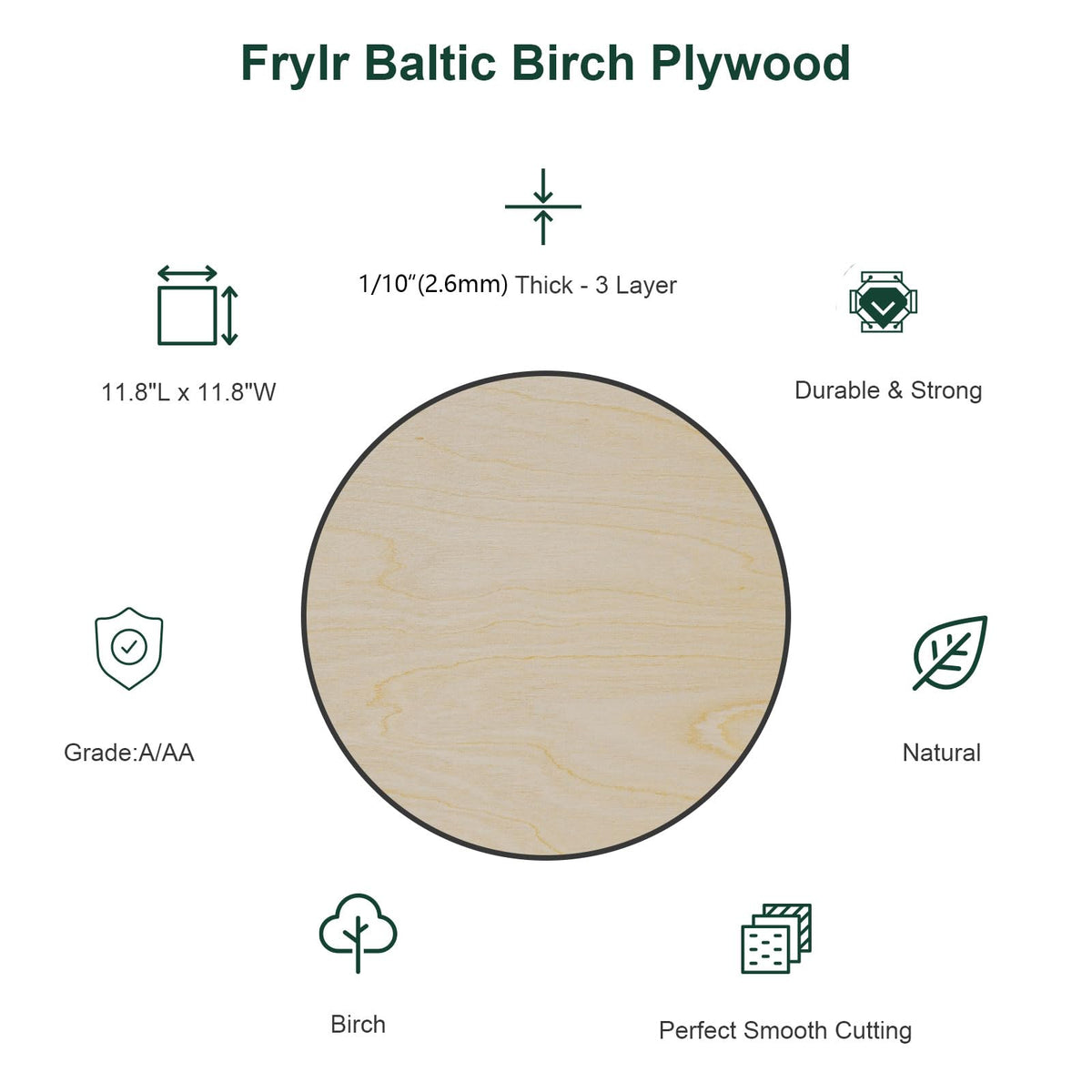 Frylr Baltic Birch plywood edge routing enables decorative joinery and clean edges.