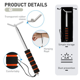 FSNIWEKO tester pole carrying bag for convenient transport and storage
