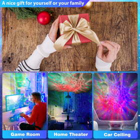 FSSQBFLC Astronaut Galaxy Projector creates bedroom ambience ideal for winding down