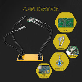Fstop Labs two-pack set enables hands-free soldering and assembly