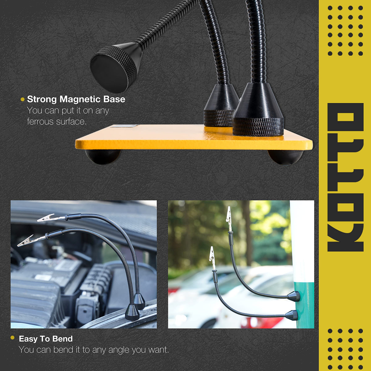 Fstop Labs knurled-thumb-nuts lock clamps for stable positioning