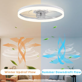 FSZDORJ app-enabled ceiling fan makes remote control easy.