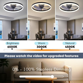 FSZDORJ dimmable LED with 3000K-6500K range enables adaptable lighting.