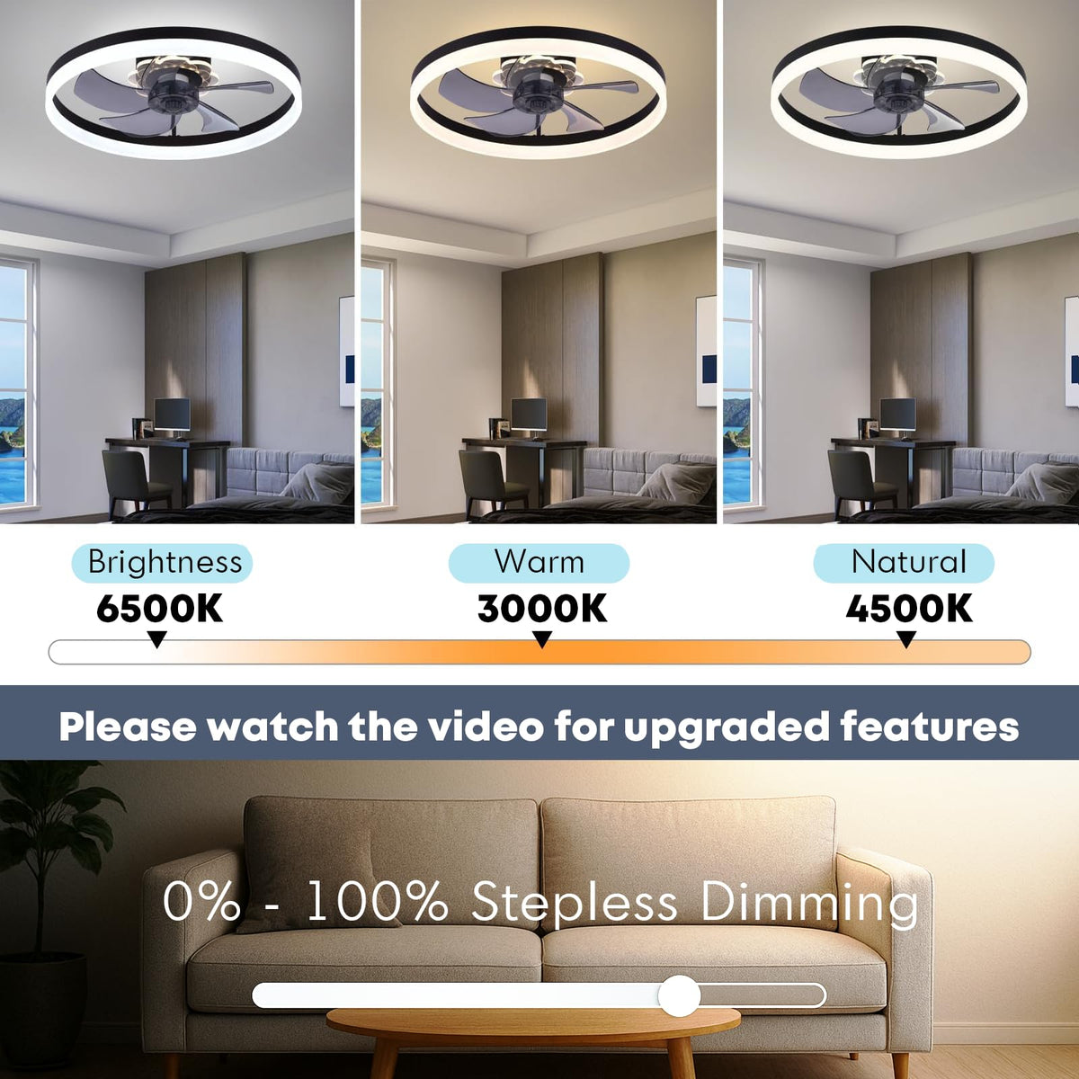 FSZDORJ F115 app and remote control for easy, hands-free operation