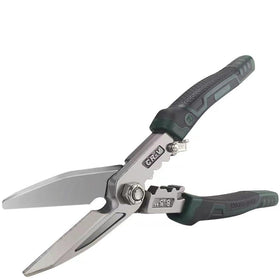 FTECYBO heavy-duty scissors with blade-edge for precise cuts on metal and cardboard