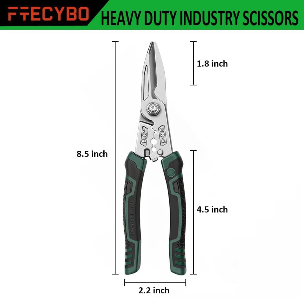 FTECYBO heavy-duty scissors storage-bag keeps them organized and portable