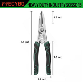 FTECYBO heavy-duty scissors storage-bag keeps them organized and portable