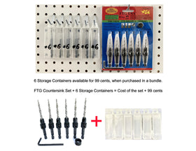 FTG USA tapered wood drill bits deliver fast, clean pilot holes for wood