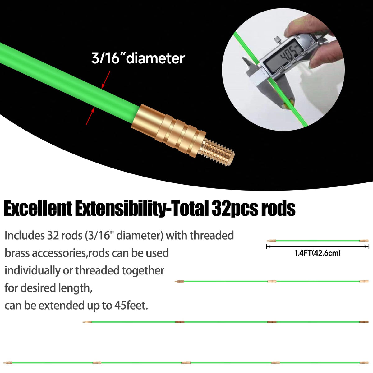 FTIHTRY magnetic connector aids quick guidance through tight spaces