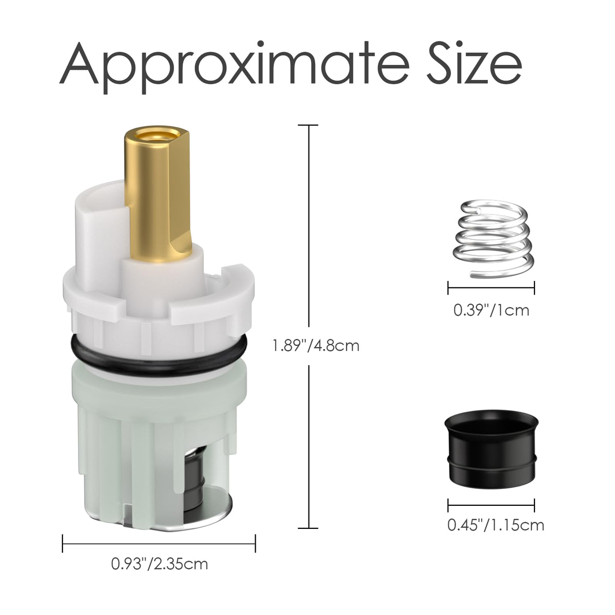Ftzynqur RP25513 kit packaging, ready-to-use components for quick Delta faucet repairs.