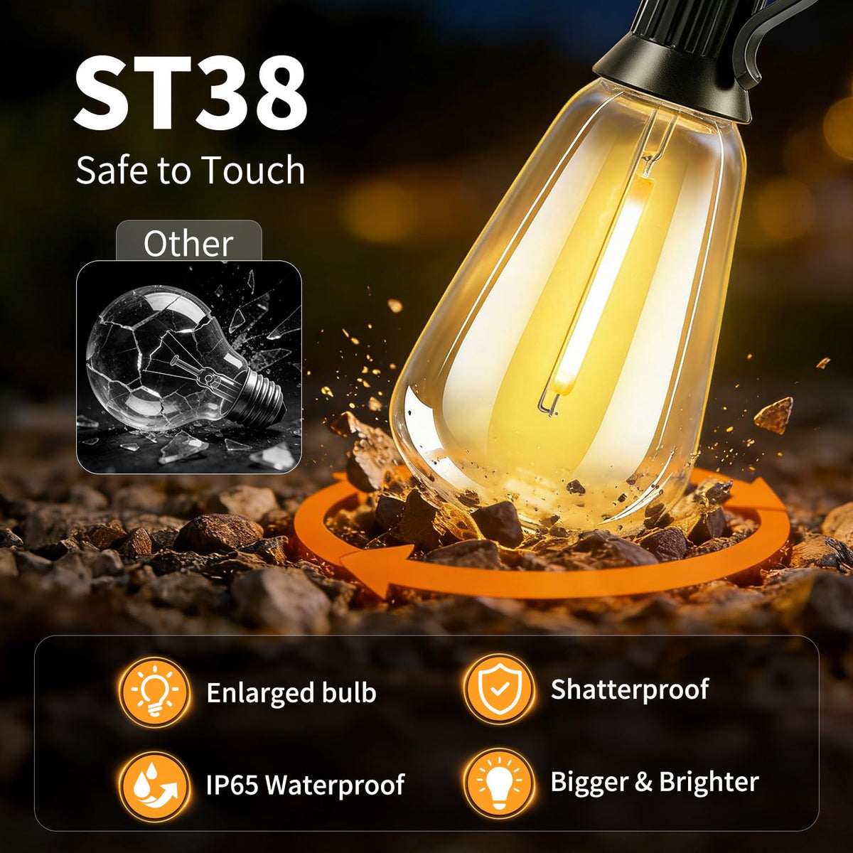 FUANXIEI ST38 remote control adjusts brightness and modes