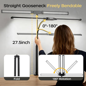 Fuaoddda Durable metal clamp ensures stable performance over daily use.