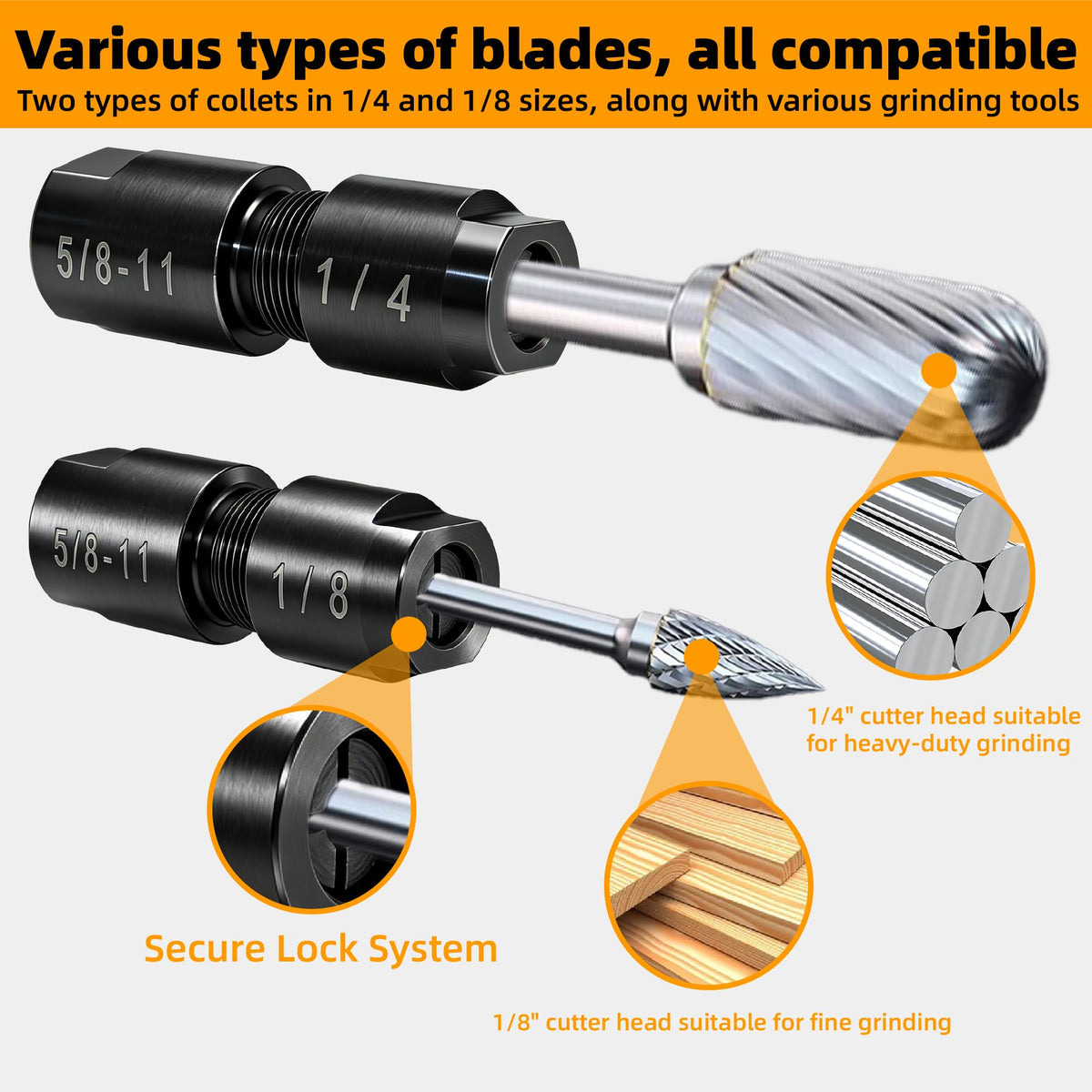 FUCIHOMA reach tight spaces for deep holes and deburring tasks