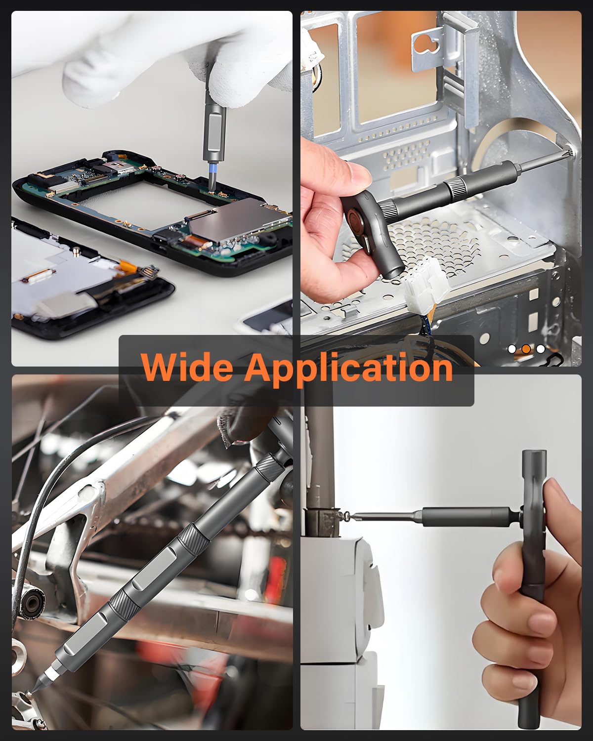 FUDUOA includes 40 short and 8 long bits for broad repairs.