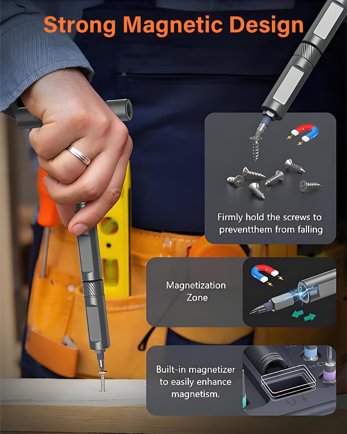 FUDUOA compact storage box keeps tools organized and portable.