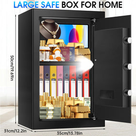 FULCYOVT safe door and bolts highlight sturdy security against prying