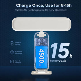 FULEN light with extended battery powering long sessions of ambient glow