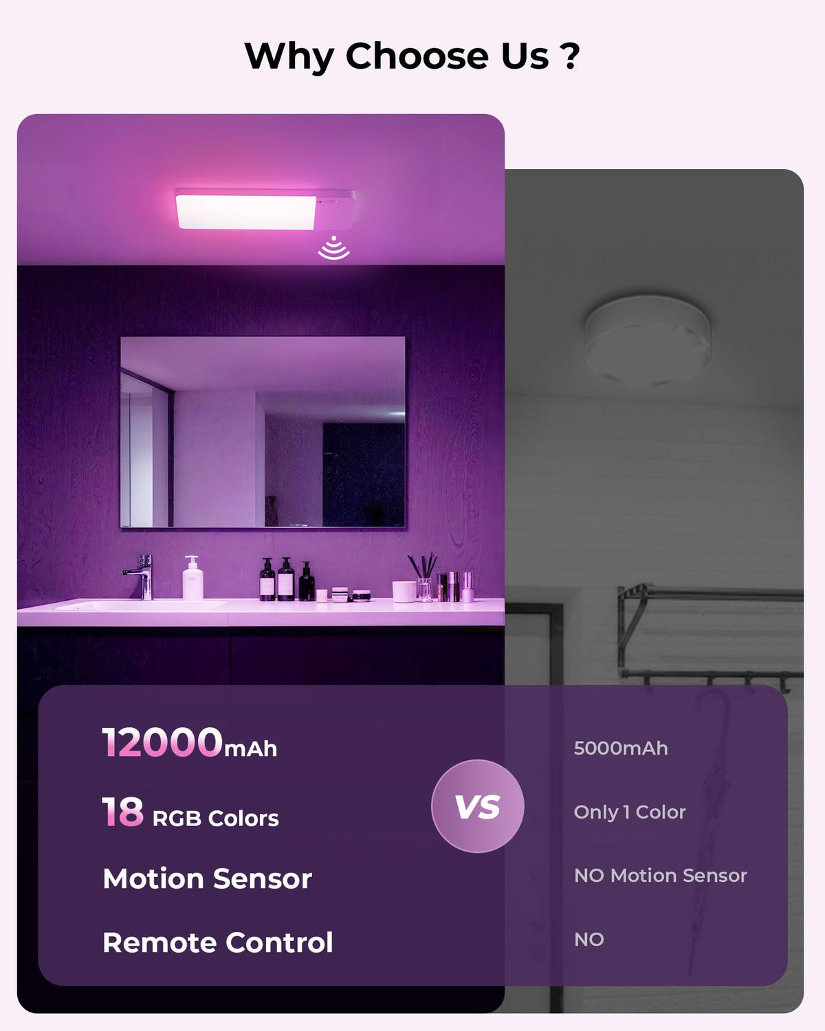 FULEN RGB color options enable ambience customization for gatherings