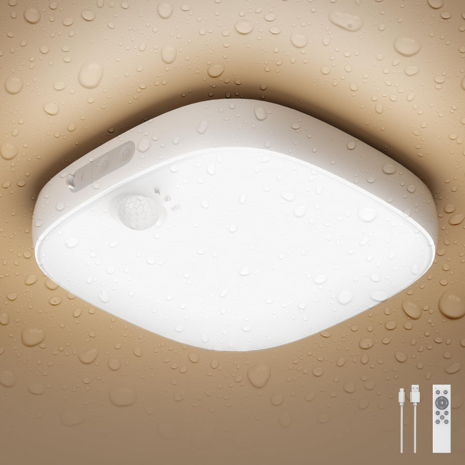 FULEN shower lights in IP65 waterproof housing for humid bathrooms
