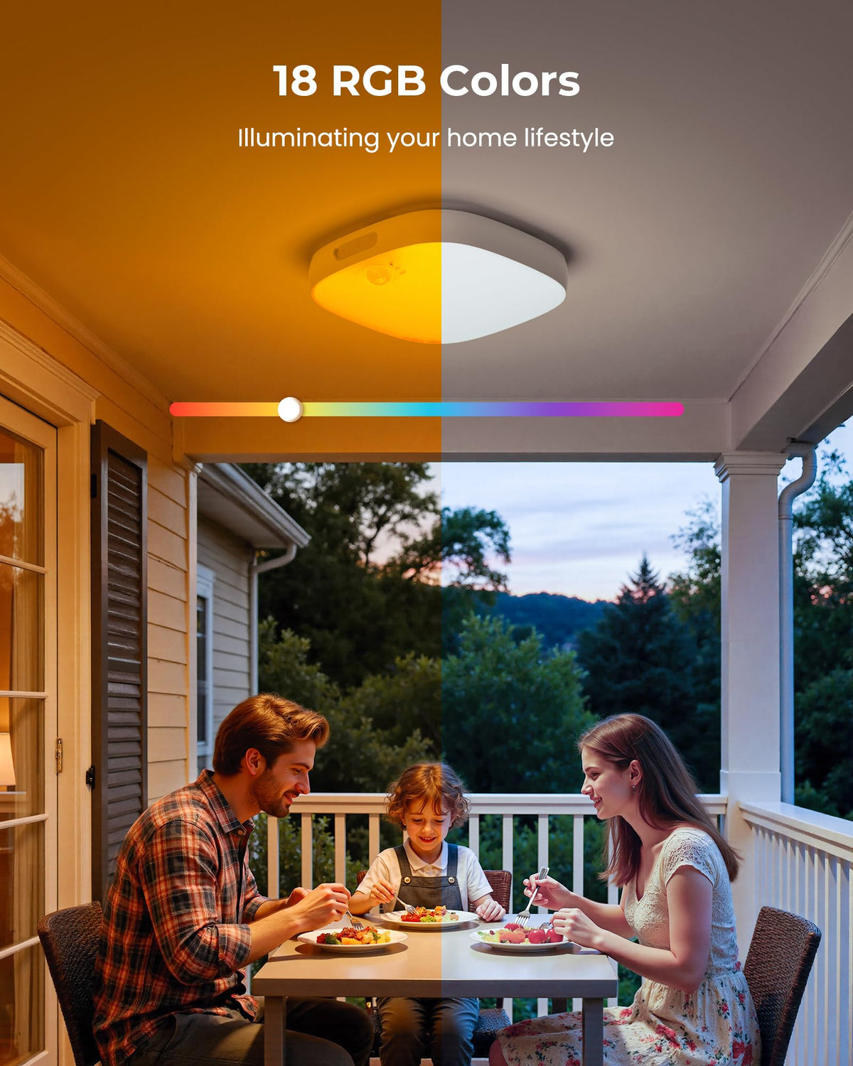 FULEN two-pack shower lights for multi-space coverage and consistency