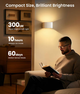 FULEN wall light remote control in use demonstrates easy mode switching from a distance.