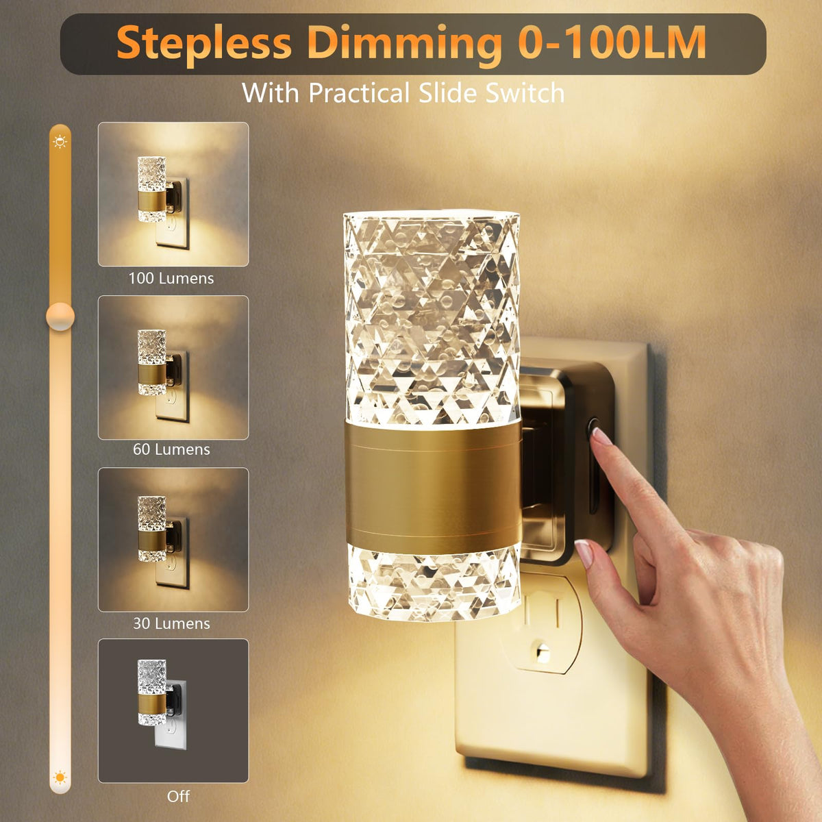Fuligent 3000K soft light beams for bathrooms and bedrooms