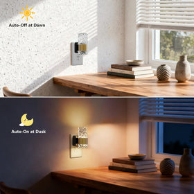 Fuligent dusk-to-dawn sensor auto-on feature for hallways