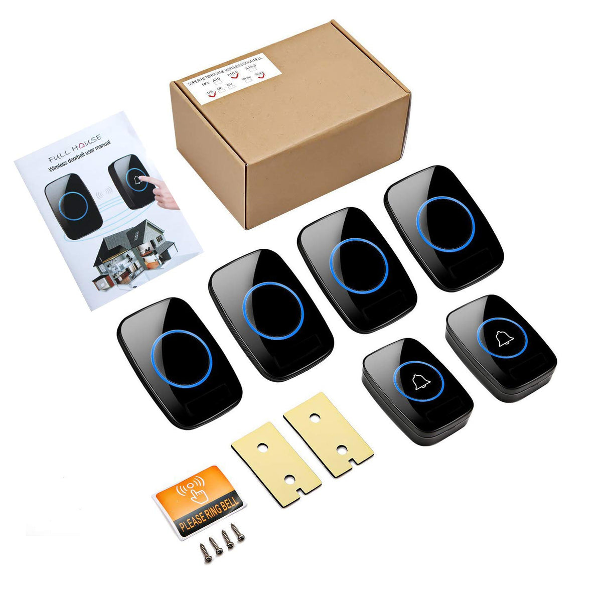 Full House doorbell is easy to install and set up