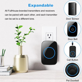 Full House outdoor push button IP44 weatherproof for outdoor use